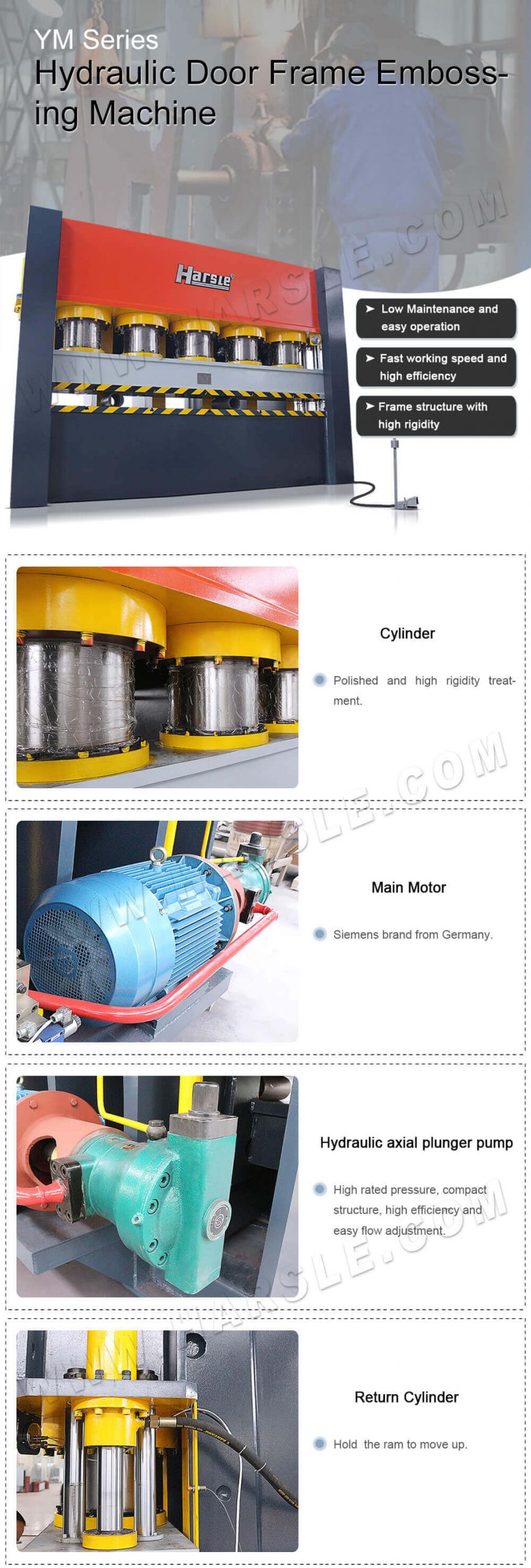  1200ton Door Embossing Machine